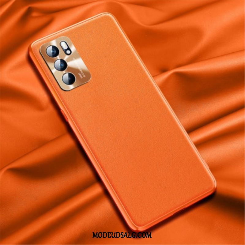 Cover Oppo Reno 6 5G Prestige Lædereffekt