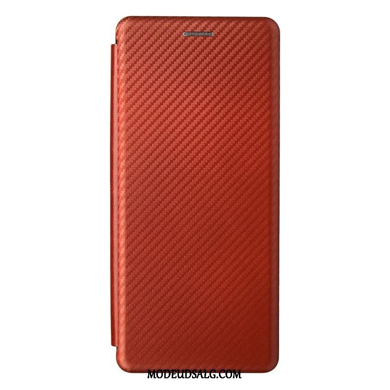 Cover Oppo Reno 6 Pro 5G Flip Cover Carbon Fiber Og Webbing