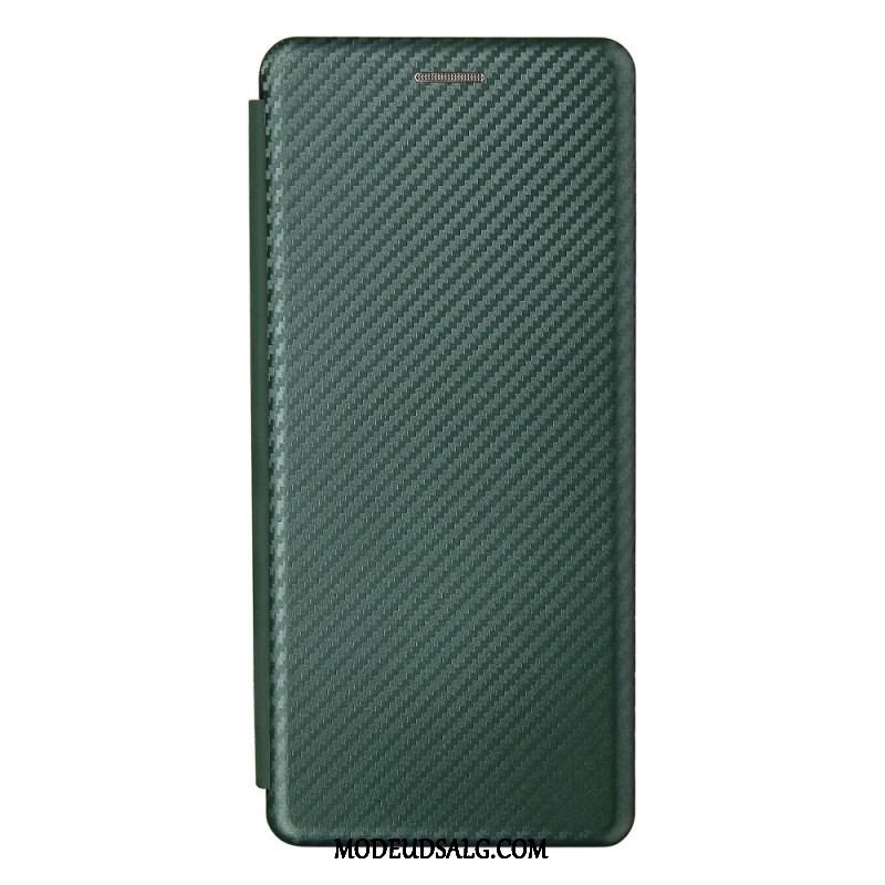 Cover Oppo Reno 6 Pro 5G Flip Cover Carbon Fiber Og Webbing