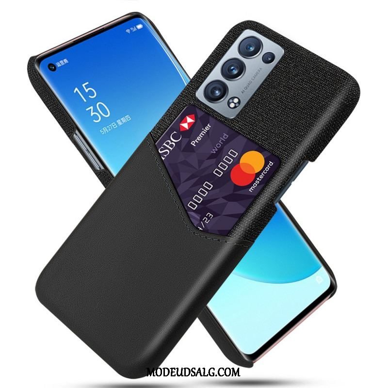 Cover Oppo Reno 6 Pro 5G Nem Adgangskortholder