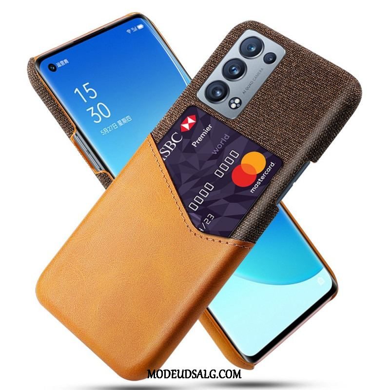 Cover Oppo Reno 6 Pro 5G Nem Adgangskortholder