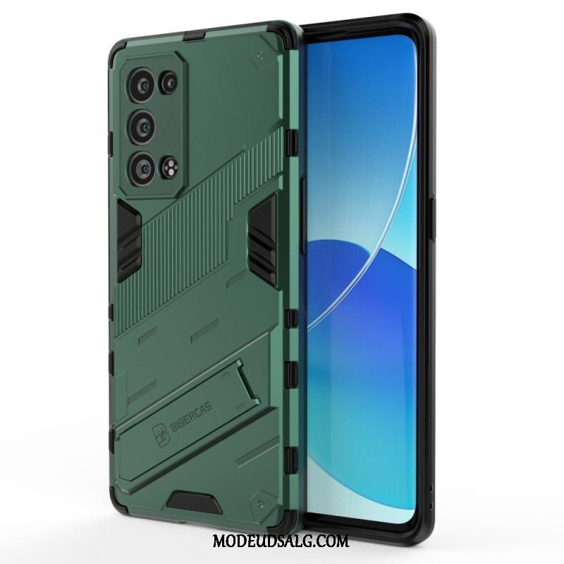 Cover Oppo Reno 6 Pro 5G Ultra Resistent Med Aftagelig Støtte