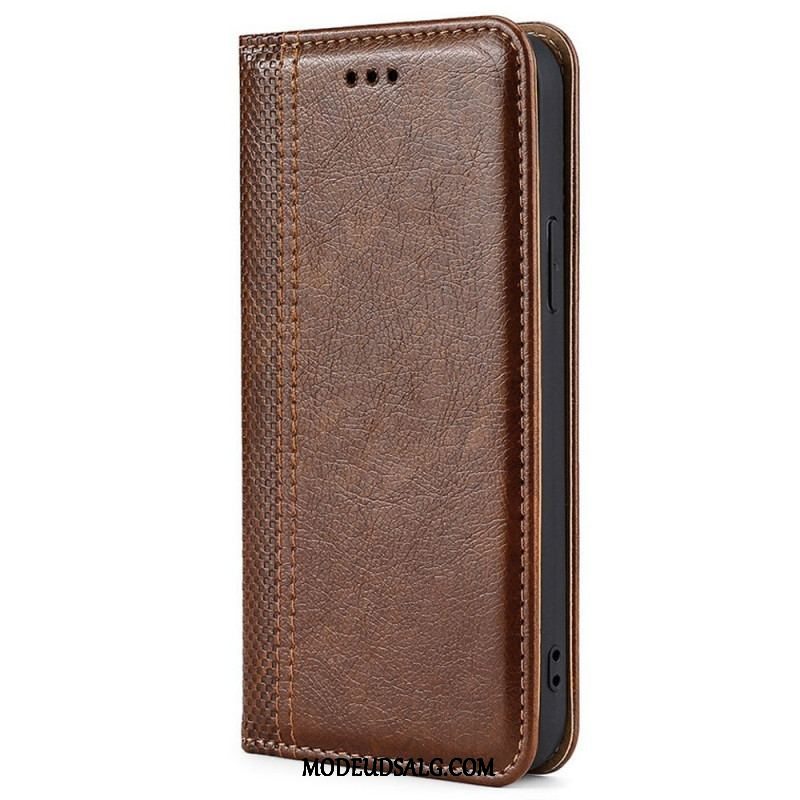 Cover Oppo Reno 7 Flip Cover Vintage Kunstlæder