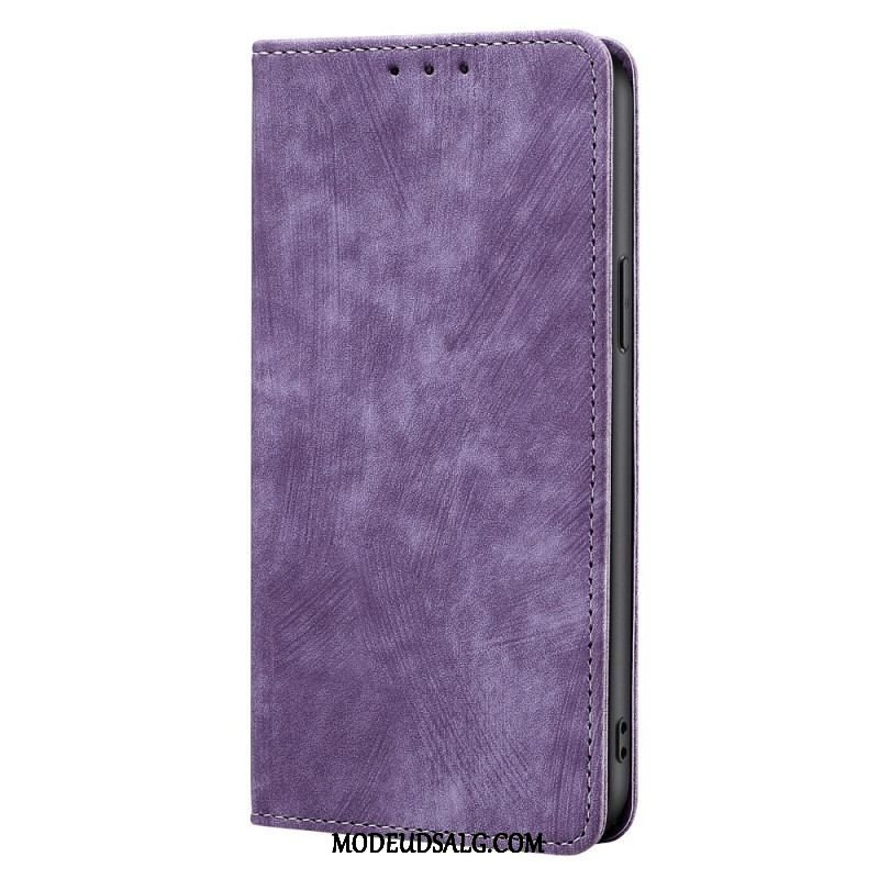 Cover Oppo Reno 8 Flip Cover Stiliseret Kunstlæder