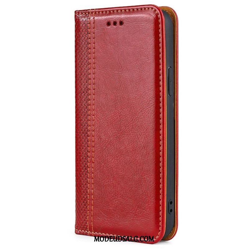 Cover Oppo Reno 8 Flip Cover Vintage Kunstlæder