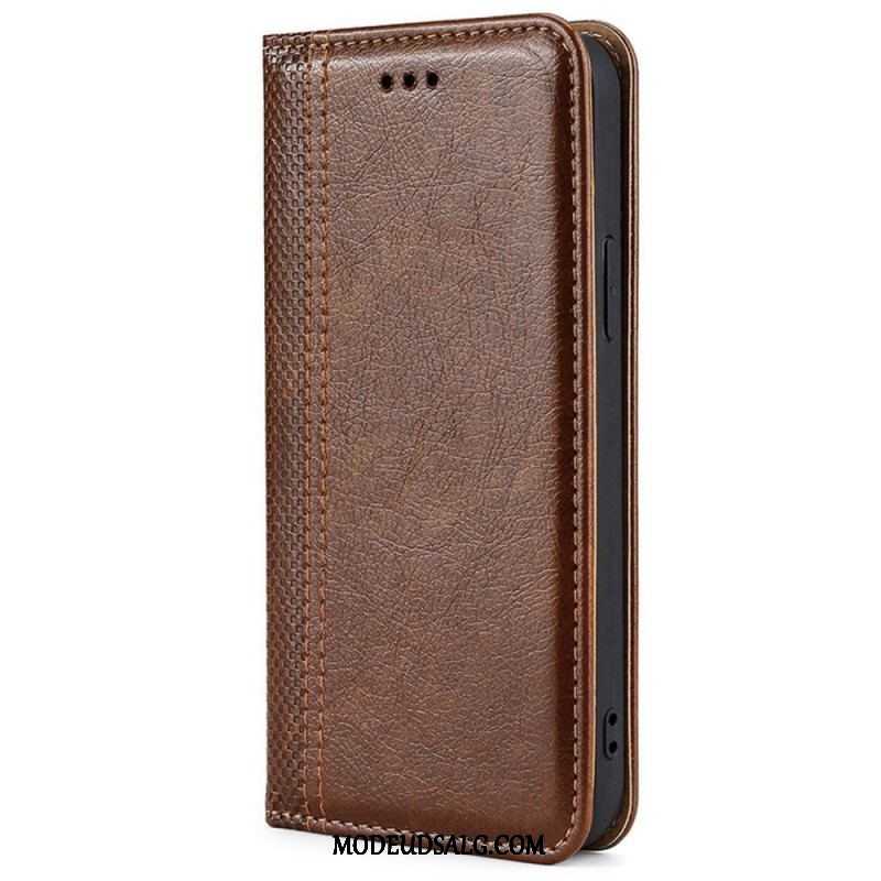 Cover Oppo Reno 8 Flip Cover Vintage Kunstlæder