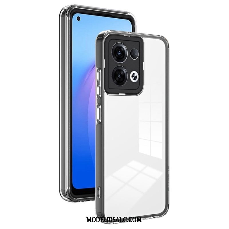 Cover Oppo Reno 8 Gennemsigtig Hybrid