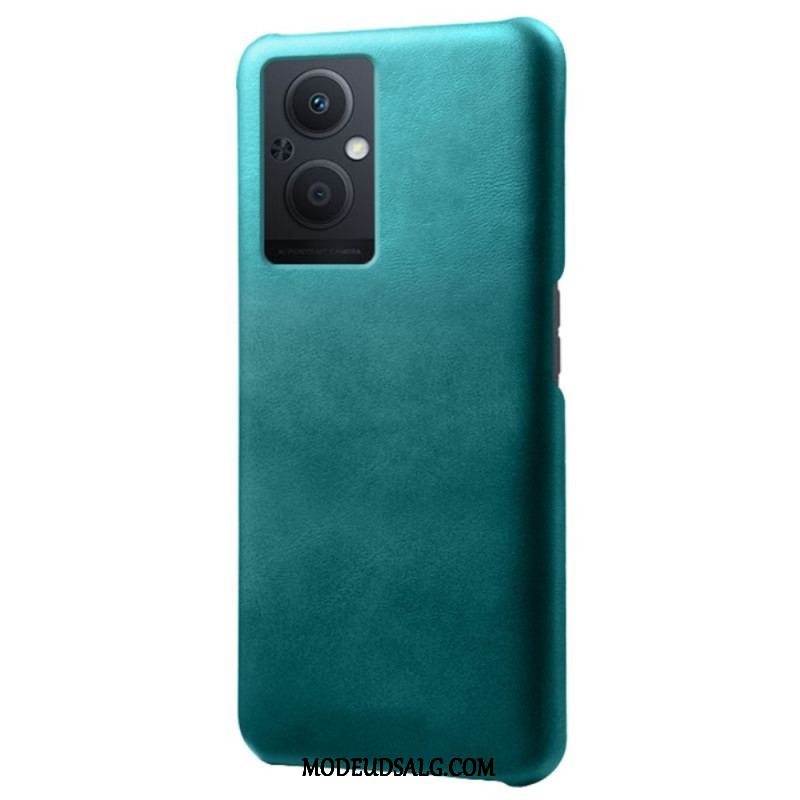 Cover Oppo Reno 8 Lite Læder Effekt