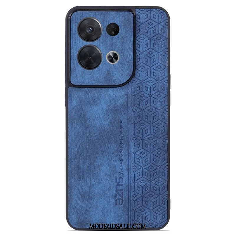 Cover Oppo Reno 8 Pro Azns Lædereffekt