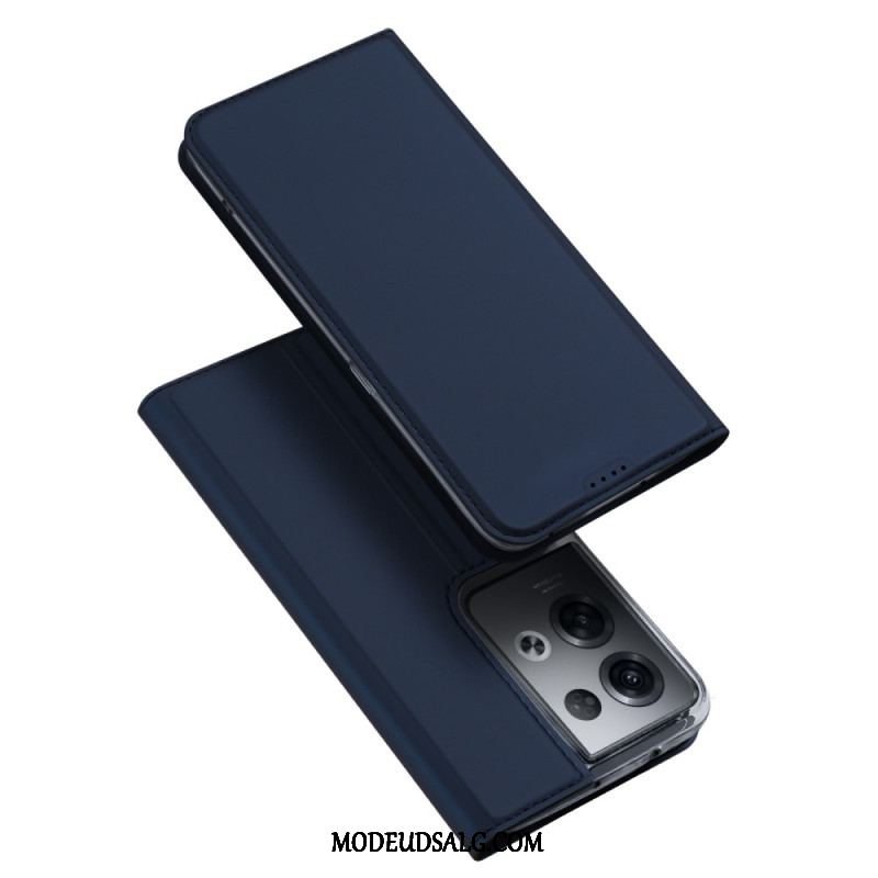 Cover Oppo Reno 8 Pro Flip Cover Skin Pro Dux Ducis