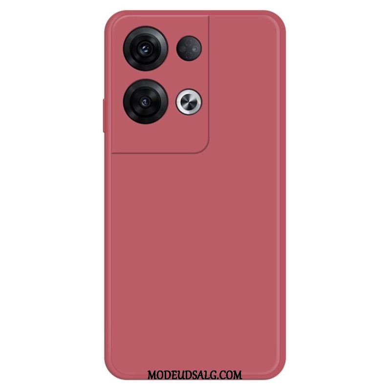 Cover Oppo Reno 8 Pro Silikone Mikrofiber Interiør