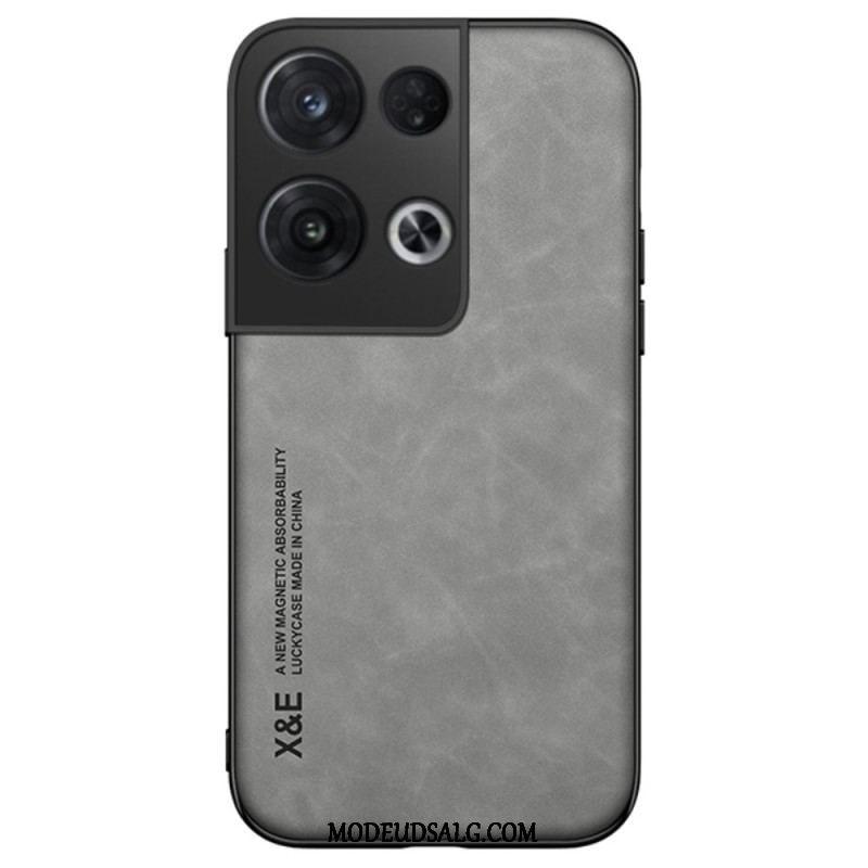 Cover Oppo Reno 8 Pro X&e Lædereffekt