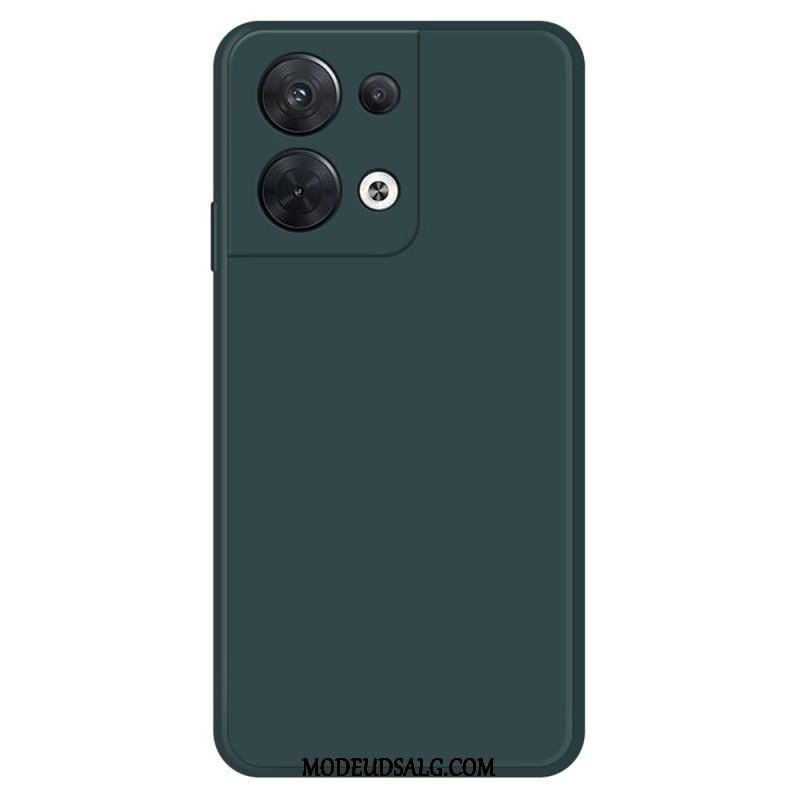 Cover Oppo Reno 8 Silikone Mikrofiber Interiør