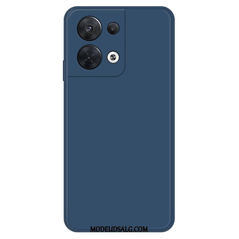 Cover Oppo Reno 8 Silikone Mikrofiber Interiør