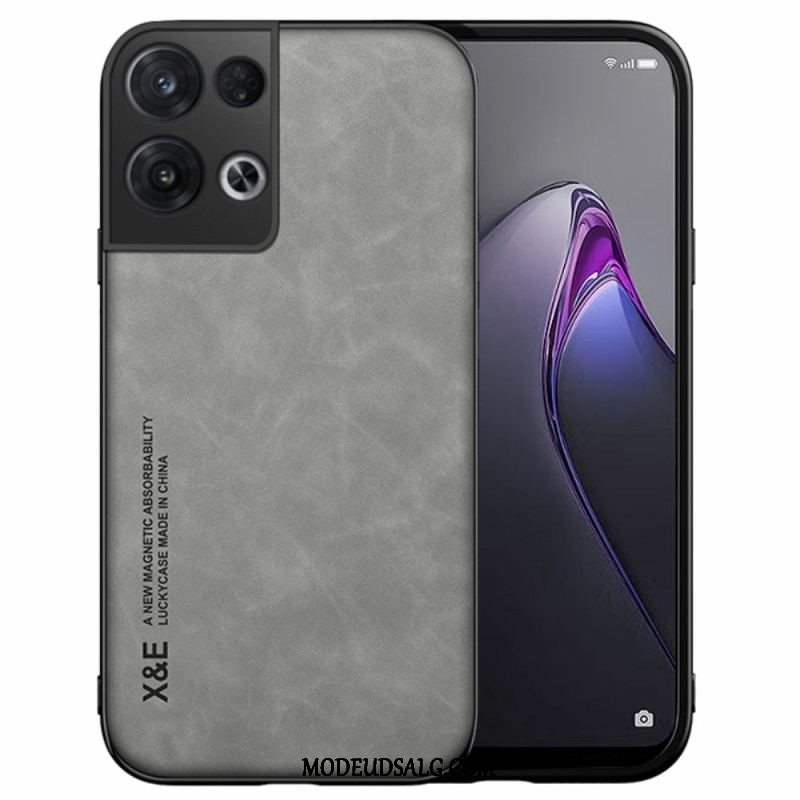 Cover Oppo Reno 8 X&e Lædereffekt