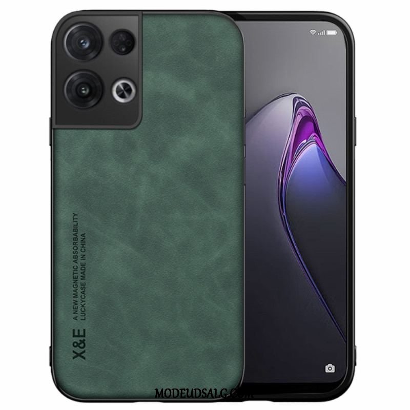 Cover Oppo Reno 8 X&e Lædereffekt