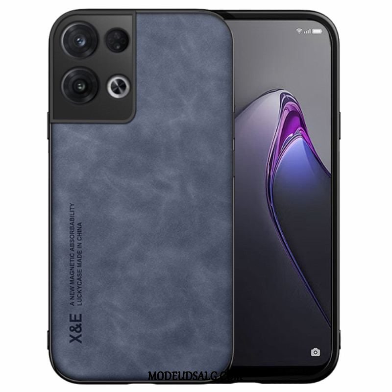 Cover Oppo Reno 8 X&e Lædereffekt