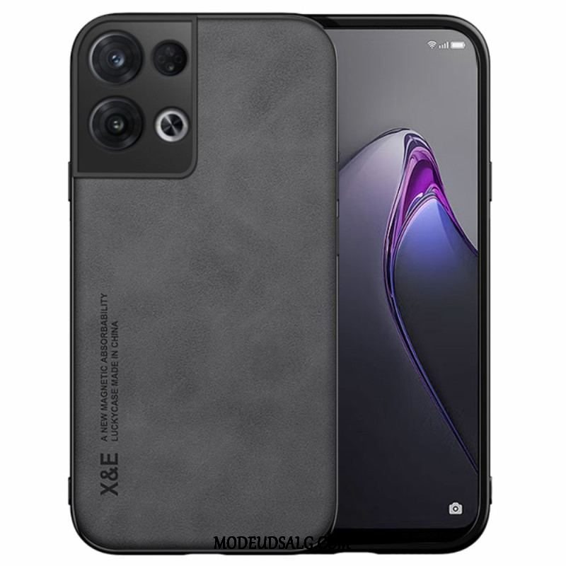 Cover Oppo Reno 8 X&e Lædereffekt