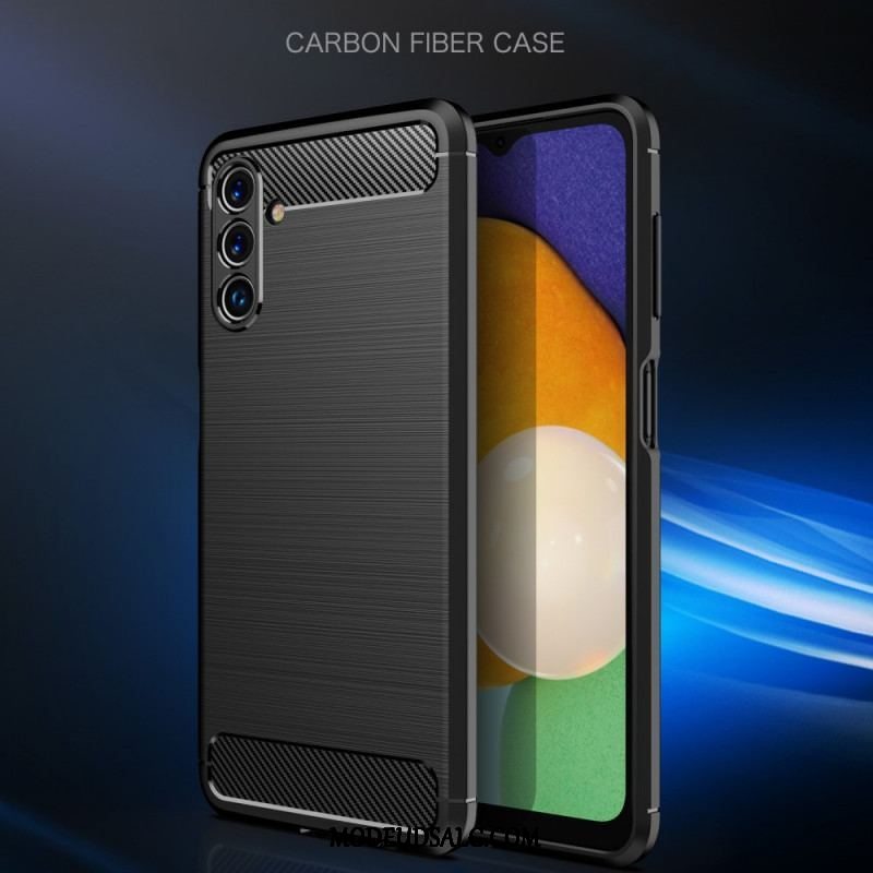 Cover Samsung Galaxy A13 5G / A04s Børstet Kulfiber