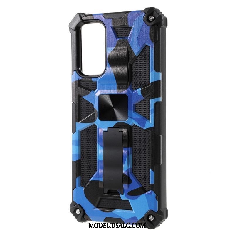 Cover Samsung Galaxy A13 5G / A04s Camouflage Aftagelig Støtte