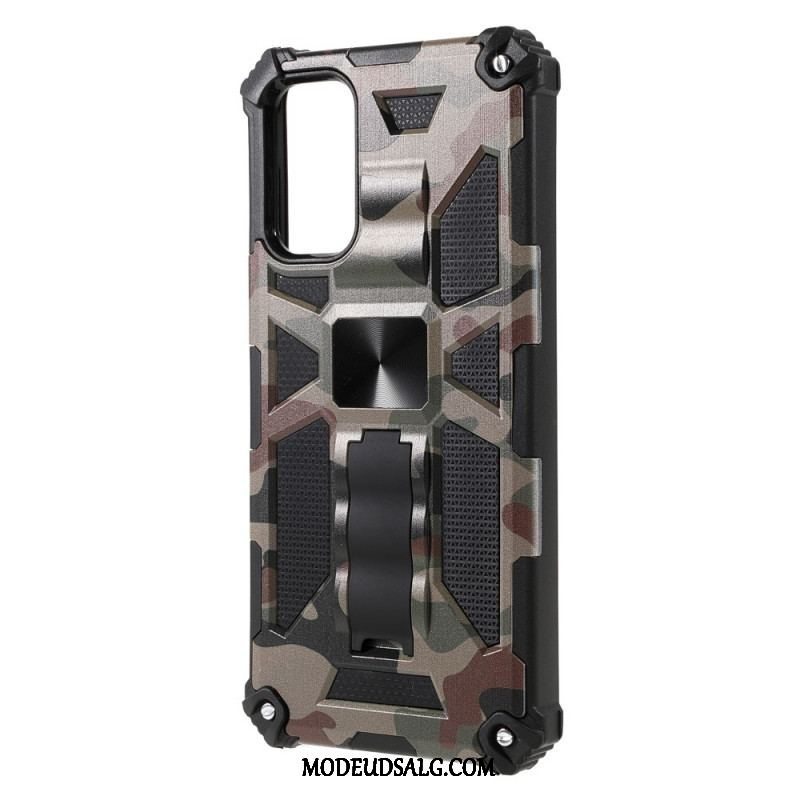 Cover Samsung Galaxy A13 5G / A04s Camouflage Aftagelig Støtte