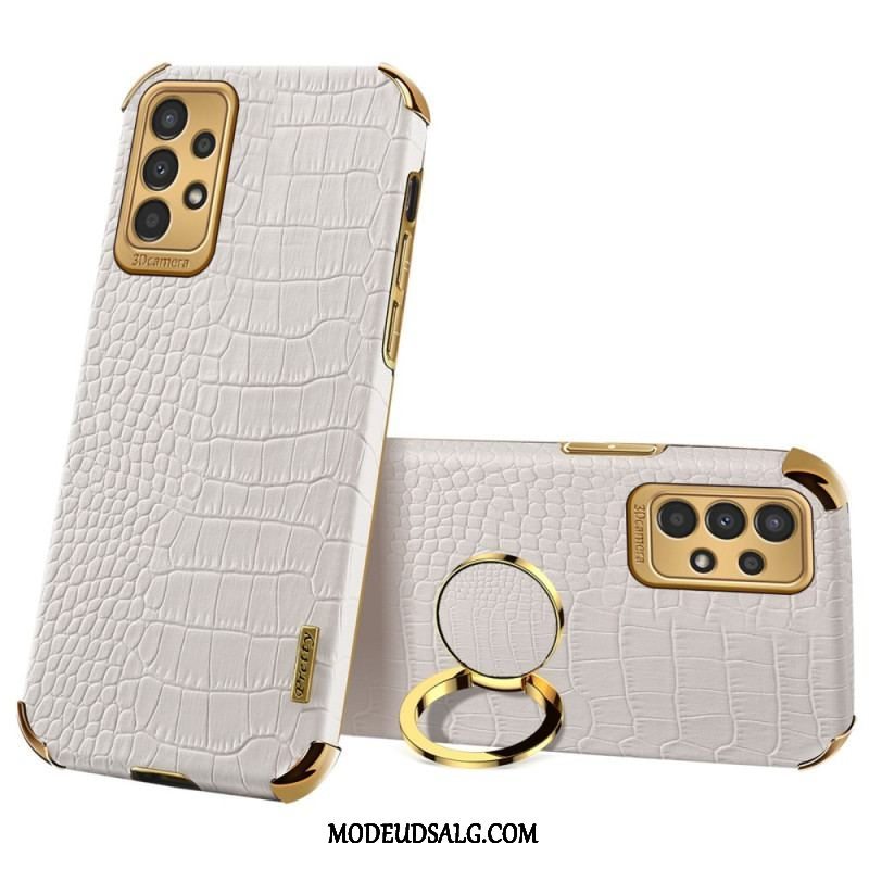 Cover Samsung Galaxy A13 Krokodilleeffekt Med Ring