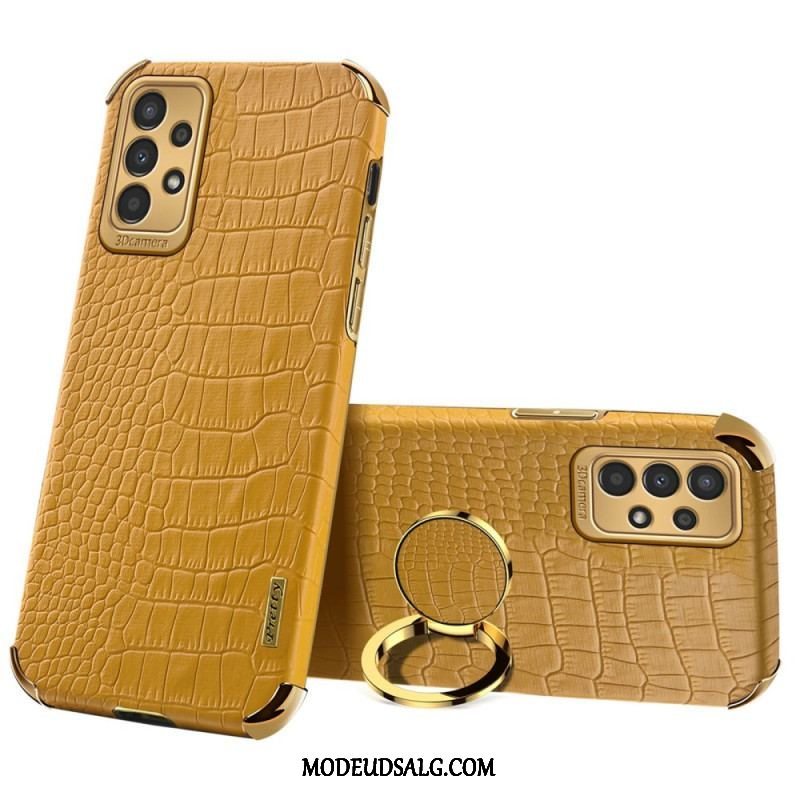 Cover Samsung Galaxy A13 Krokodilleeffekt Med Ring