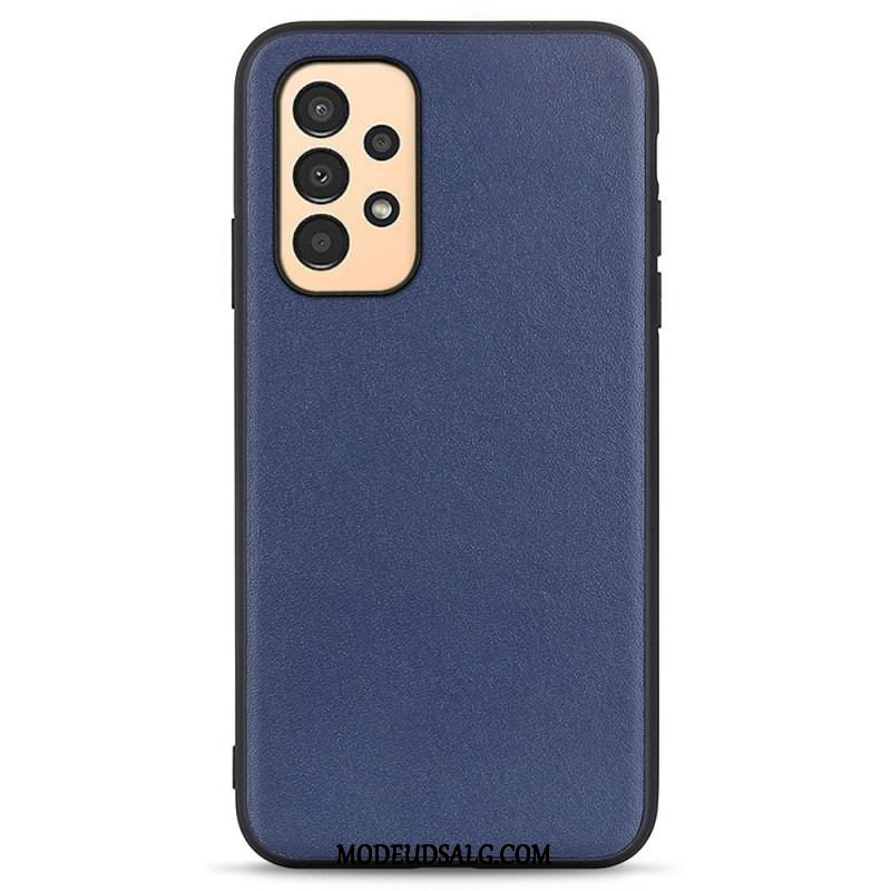 Cover Samsung Galaxy A13 Ægte Læder