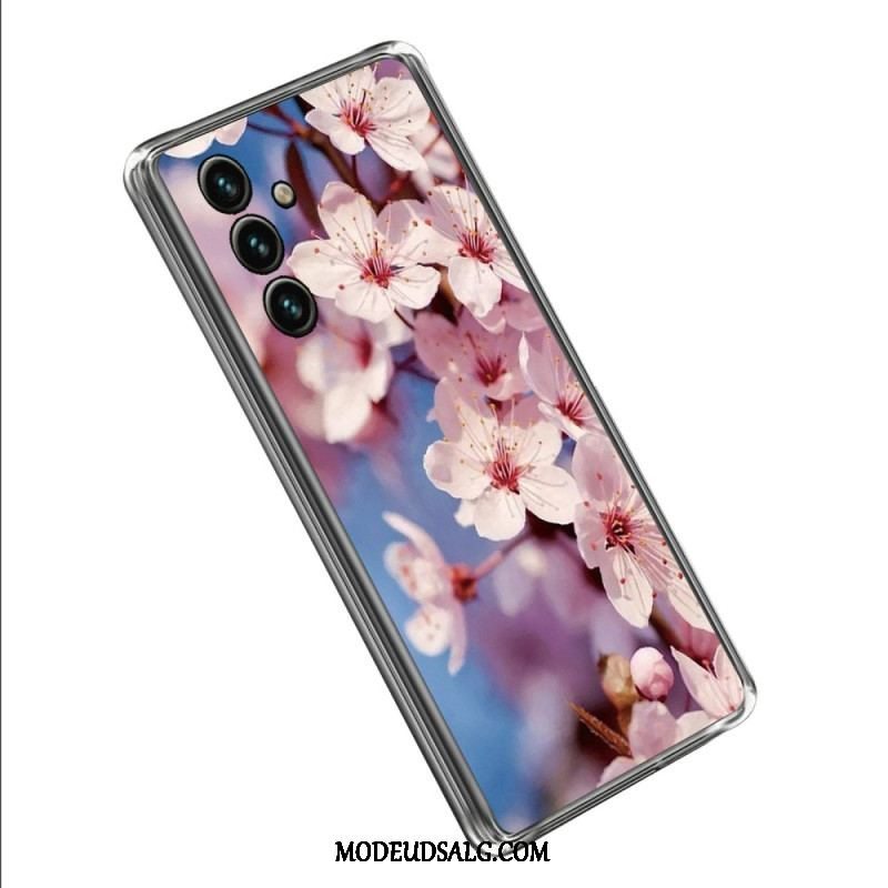 Cover Samsung Galaxy A14 / A14 5G Blomster Silikone