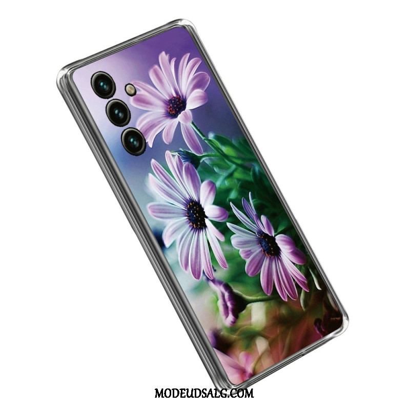 Cover Samsung Galaxy A14 / A14 5G Blomster Silikone