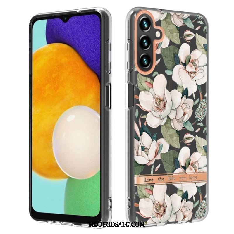 Cover Samsung Galaxy A14 / A14 5G Farverige Blomster