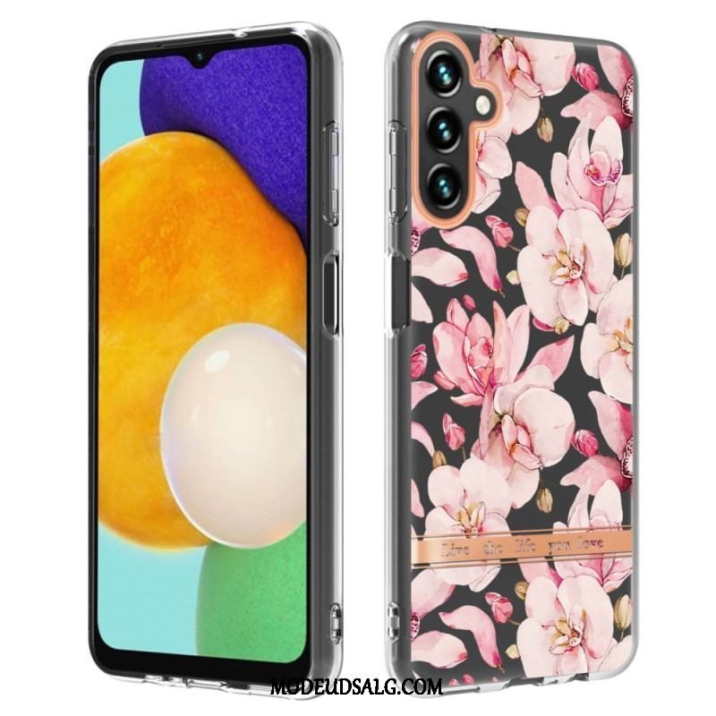 Cover Samsung Galaxy A14 / A14 5G Farverige Blomster