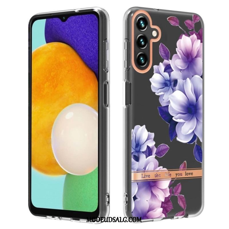 Cover Samsung Galaxy A14 / A14 5G Farverige Blomster