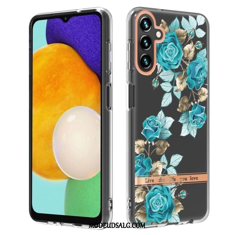 Cover Samsung Galaxy A14 / A14 5G Farverige Blomster