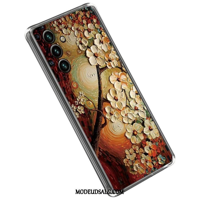 Cover Samsung Galaxy A14 / A14 5G Fleksibel Blomst