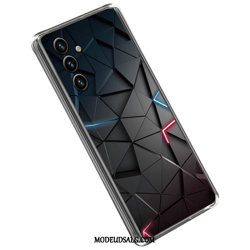 Cover Samsung Galaxy A14 / A14 5G Fleksibel Geometri