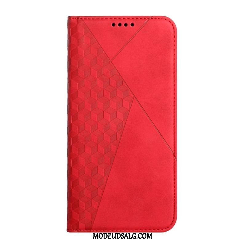 Cover Samsung Galaxy A14 / A14 5G Flip Cover 3d Mønster