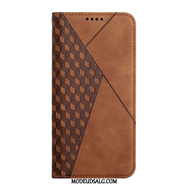 Cover Samsung Galaxy A14 / A14 5G Flip Cover 3d Mønster