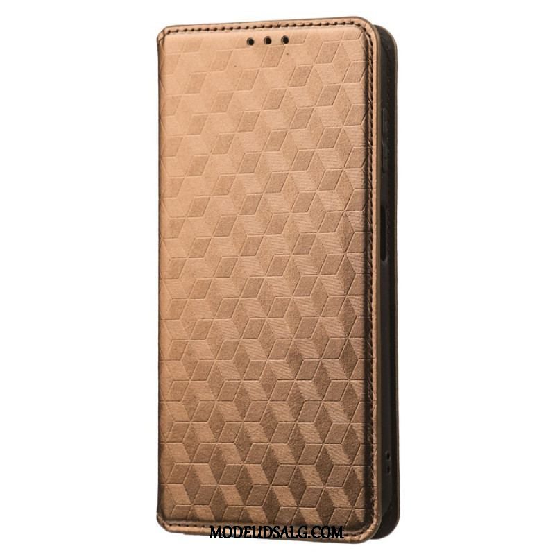 Cover Samsung Galaxy A14 / A14 5G Flip Cover 3d Mønster