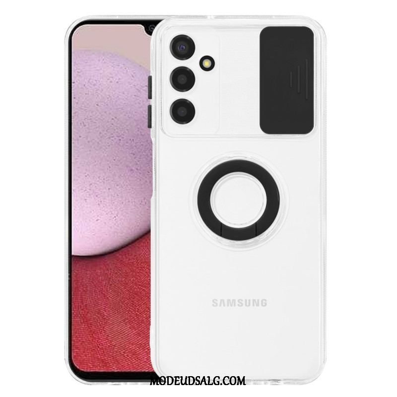 Cover Samsung Galaxy A14 / A14 5G Gennemsigtig Med Ring-support