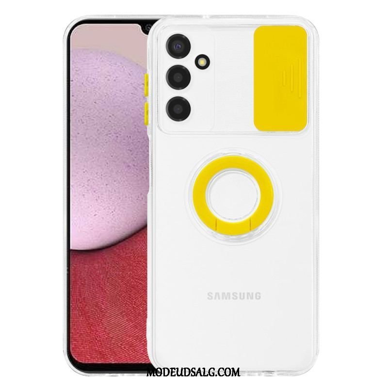 Cover Samsung Galaxy A14 / A14 5G Gennemsigtig Med Ring-support