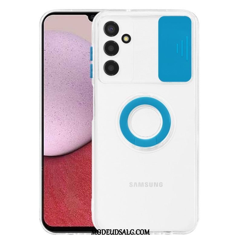 Cover Samsung Galaxy A14 / A14 5G Gennemsigtig Med Ring-support