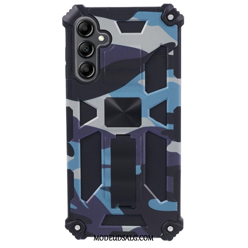 Cover Samsung Galaxy A15 5g Camouflage Integreret Støtte