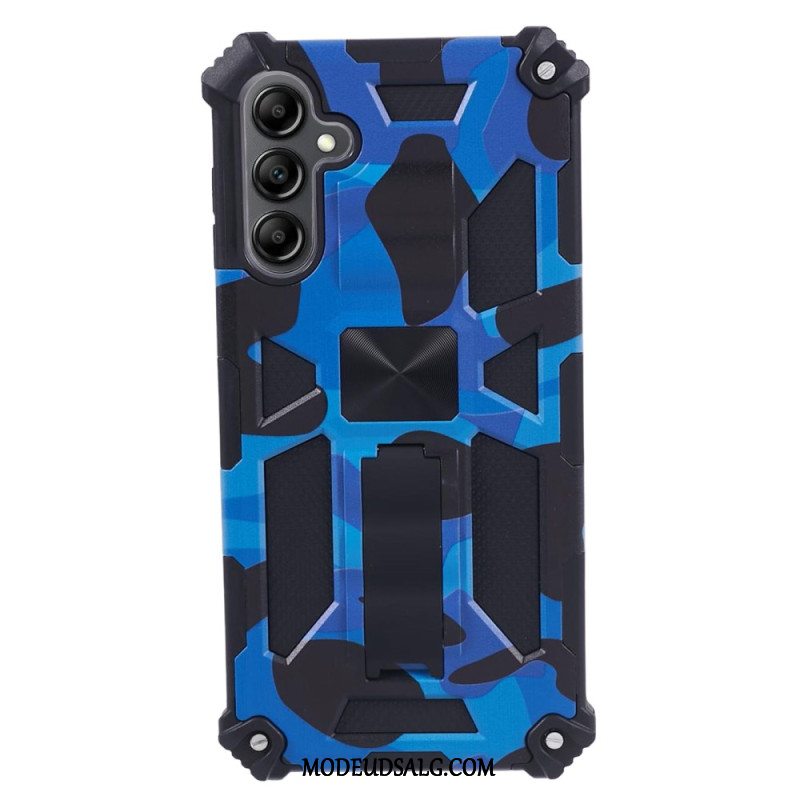 Cover Samsung Galaxy A15 5g Camouflage Integreret Støtte