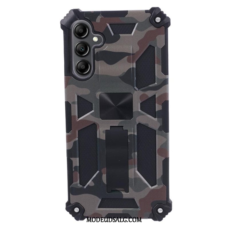 Cover Samsung Galaxy A15 5g Camouflage Integreret Støtte