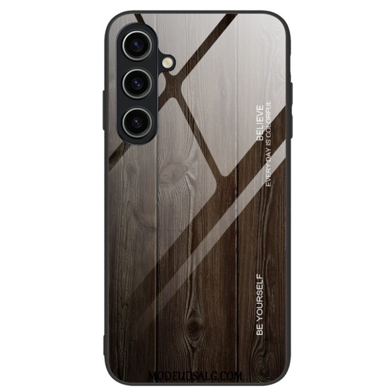 Cover Samsung Galaxy A15 5g Hærdet Glas Træ Design