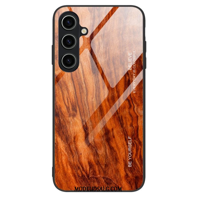 Cover Samsung Galaxy A15 5g Hærdet Glas Træ Design