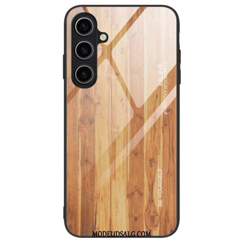 Cover Samsung Galaxy A15 5g Hærdet Glas Træ Design