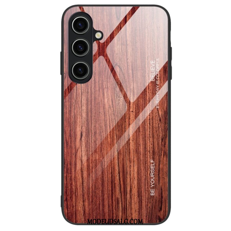 Cover Samsung Galaxy A15 5g Hærdet Glas Træ Design