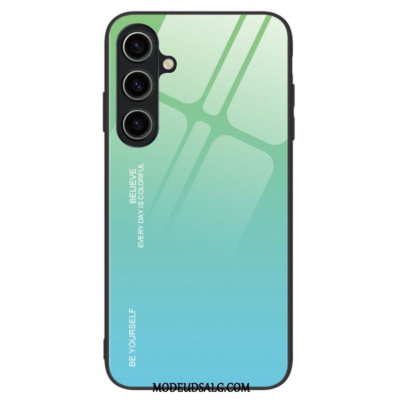 Cover Samsung Galaxy A15 5g Vær Dig Selv Hærdet Glas